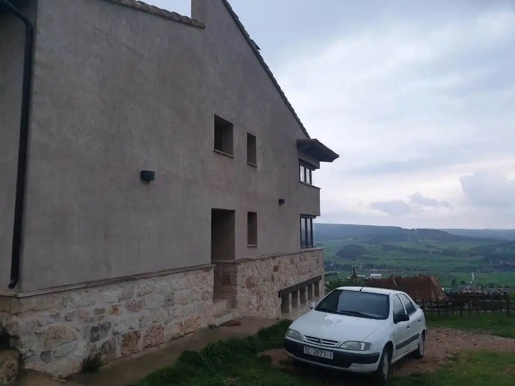 Vista exterior de Casa o chalet en venta en Peñarroya de Tastavins con Calefacción, Jardín privado y Terraza