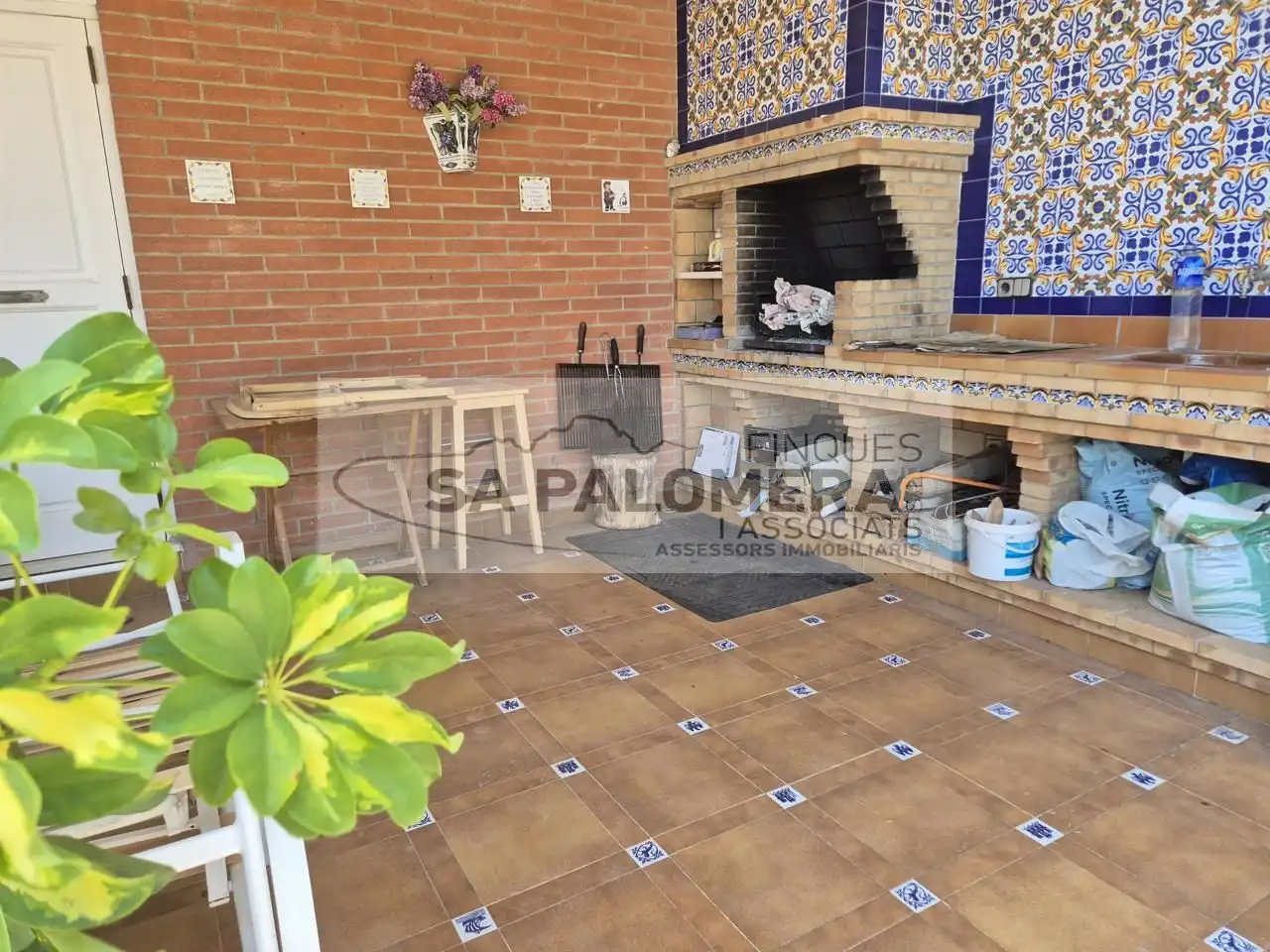 Terraza de Casa o chalet en venta en Blanes con Aire acondicionado, Jardín privado y Terraza