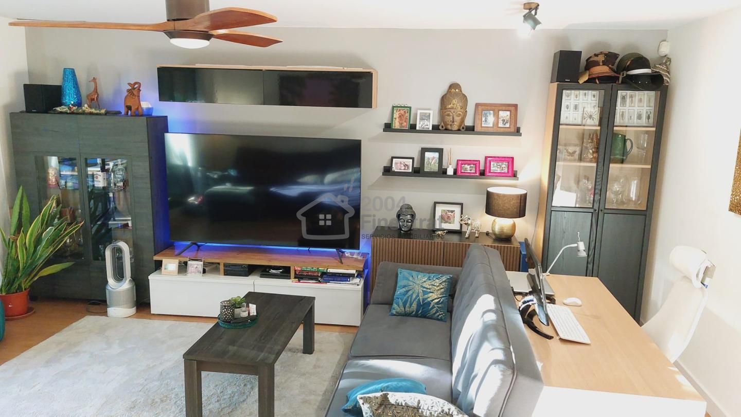 Living room of House or chalet for sale in Finestrat  with Air Conditioner, Private garden and Terrace