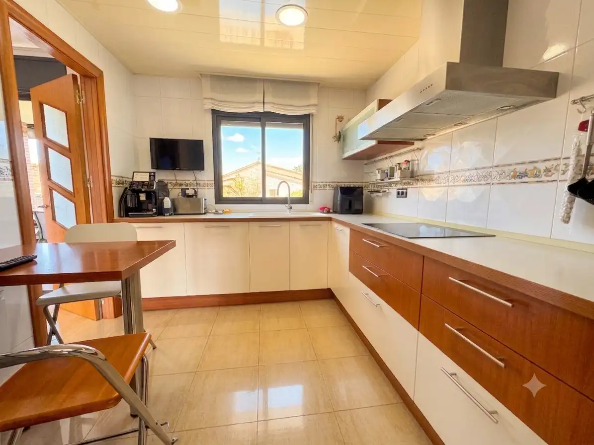 Kitchen of Houses for sale in Sant Antoni de Vilamajor  with Air Conditioner, Heating and Private garden