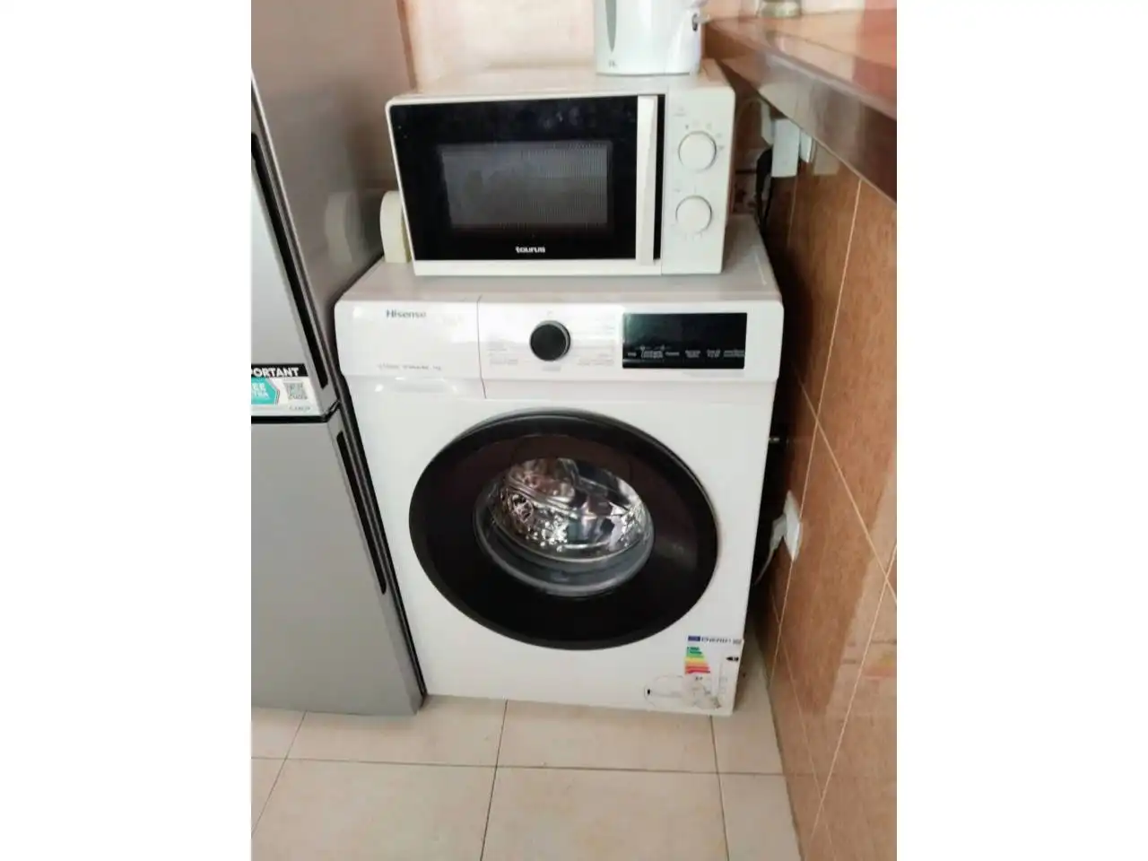 Cocina de Apartamento de alquiler en Burgos con Calefacción y Amueblado