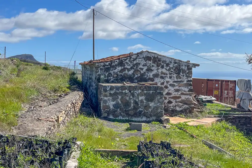 Vista exterior de Finca rústica en venda en Vallehermoso