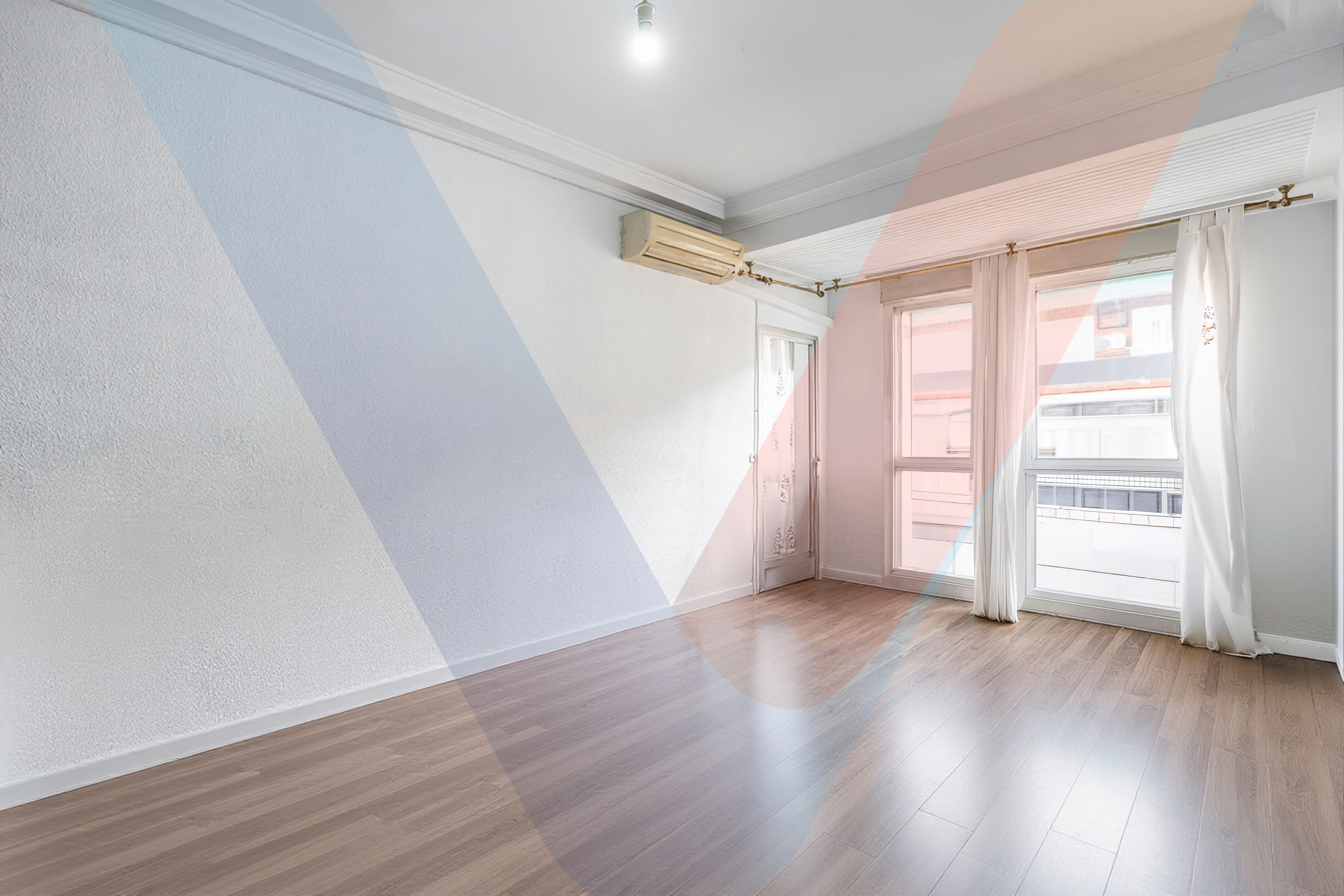 Bedroom of Flat for sale in  Madrid Capital  with Heating