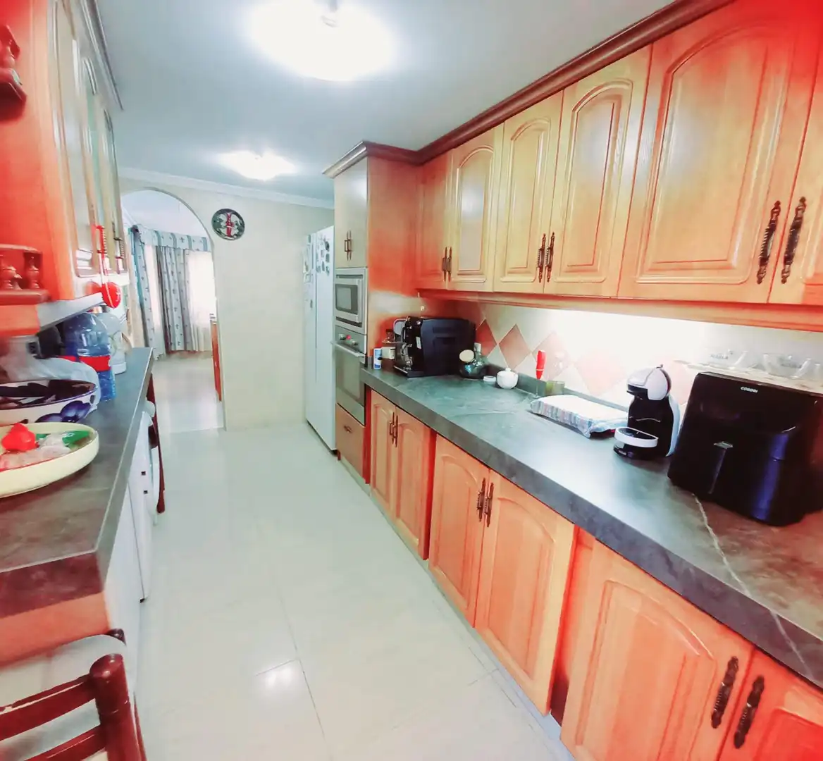 Cocina de Casa o chalet en venta en Rincón de la Victoria con Aire acondicionado, Jardín privado y Terraza