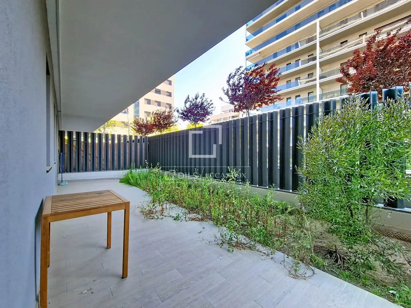 Terrasse von Wohnung zur Miete in Vilanova i la Geltrú mit Klimaanlage, Heizung und Parkett