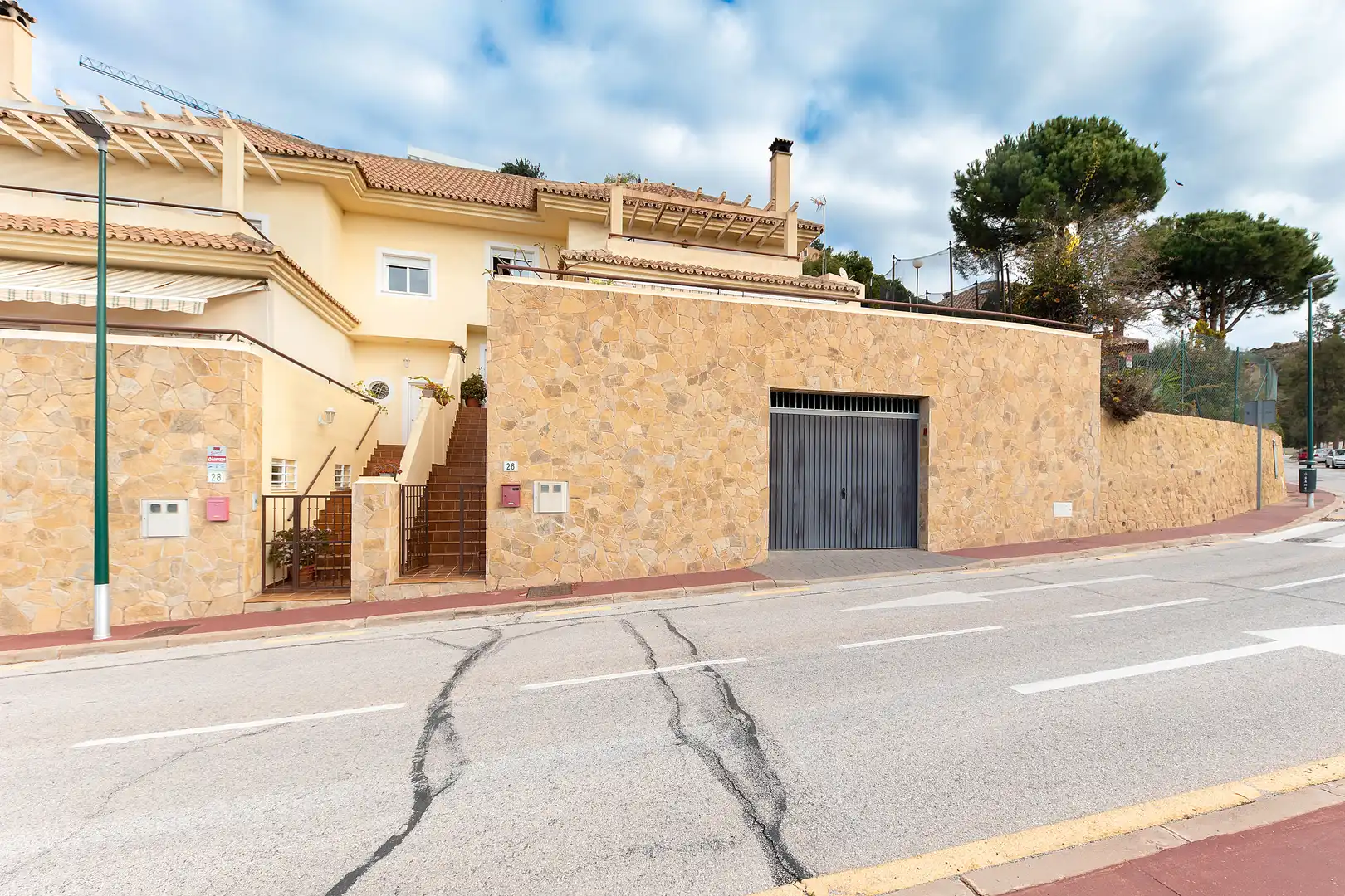 Exterior view of Houses for sale in Málaga