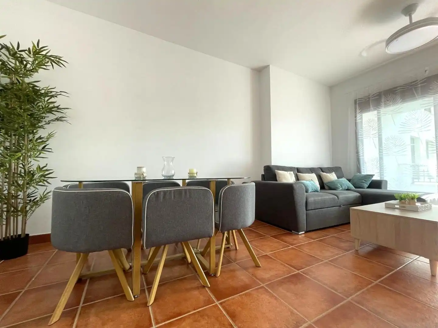 Wohnzimmer von Wohnungen zur Miete in El Rompido mit Heizung, Möbliert und Gemeinschaftspool