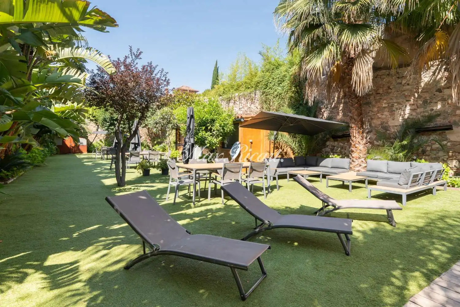 Terrace of Flat for rent in Barcelona  with Air Conditioner, Heating and Swimming Pool