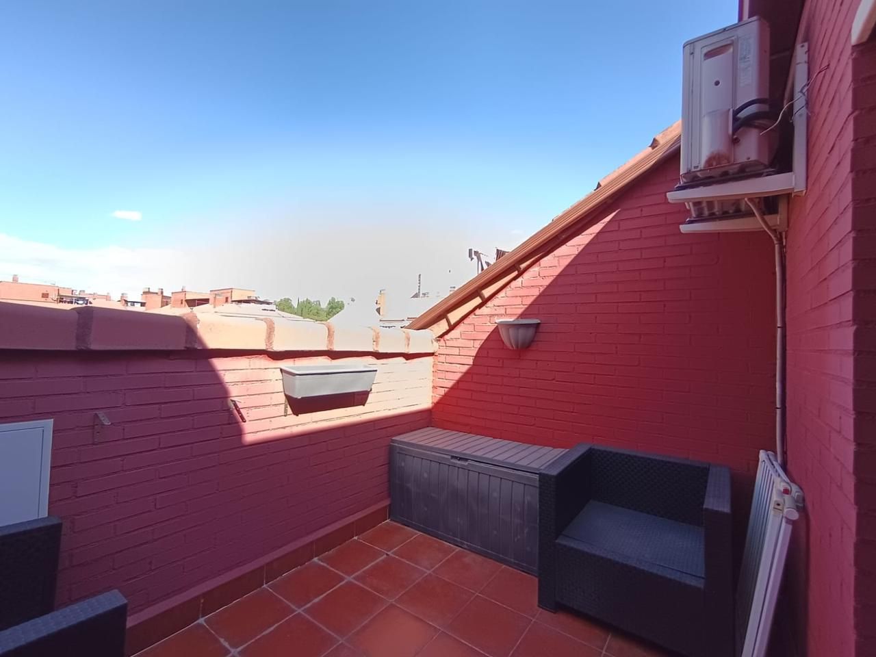 Terrace of Duplex for sale in  Madrid Capital  with Air Conditioner, Heating and Parquet flooring