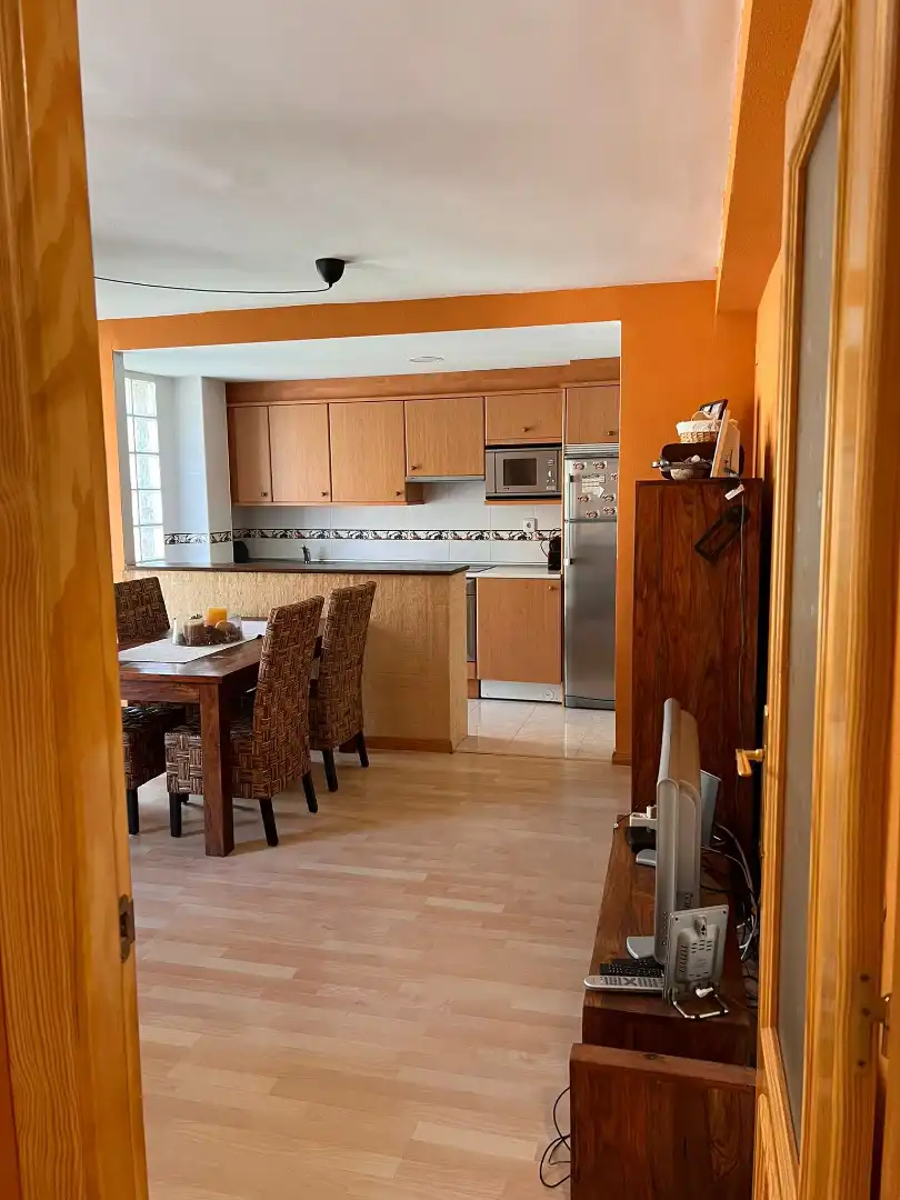 Kitchen of Flat for sale in Biescas  with Heating, Parquet flooring and Furnished