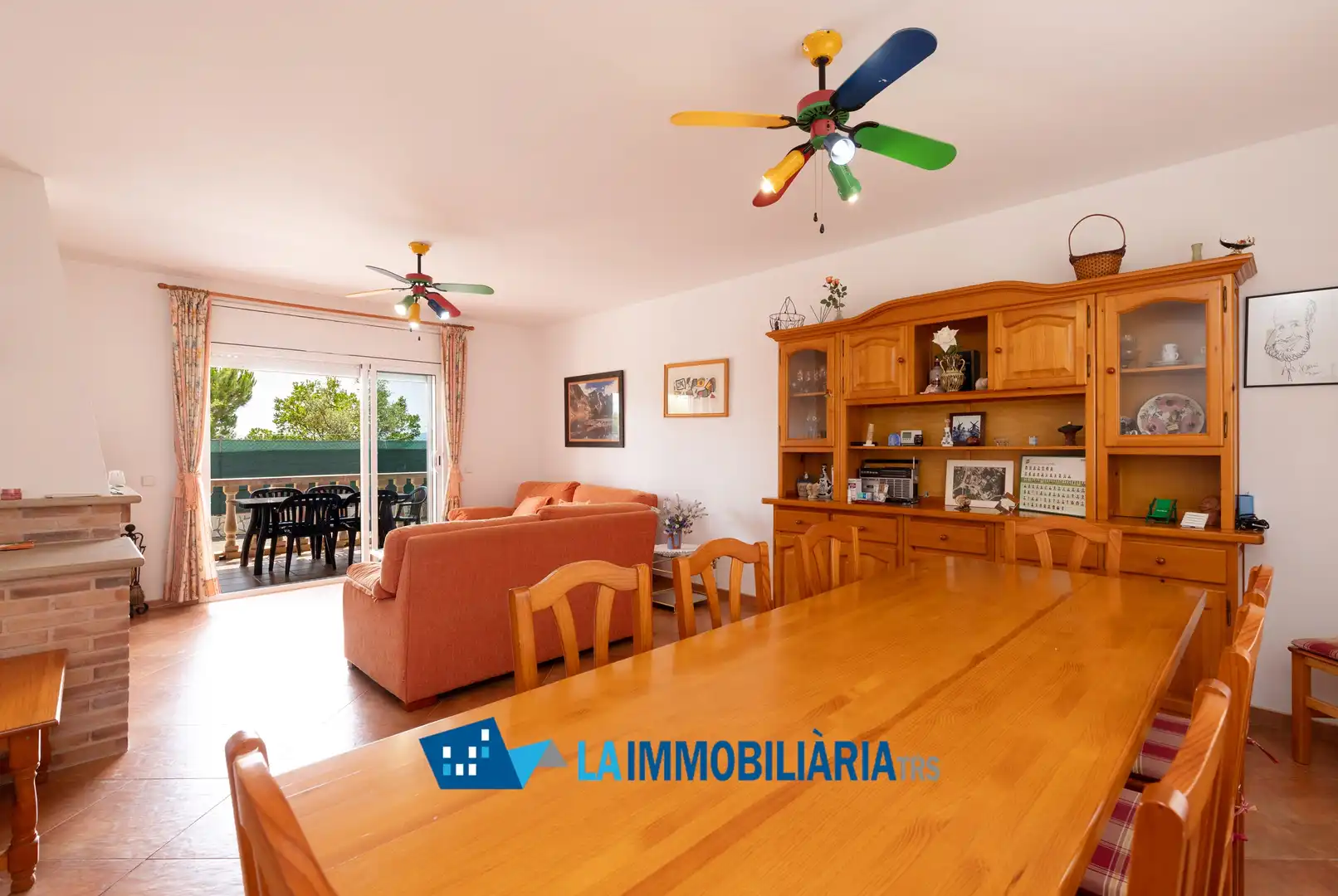 Living room of Houses for sale in Lloret de Mar  with Heating, Terrace and Storage room