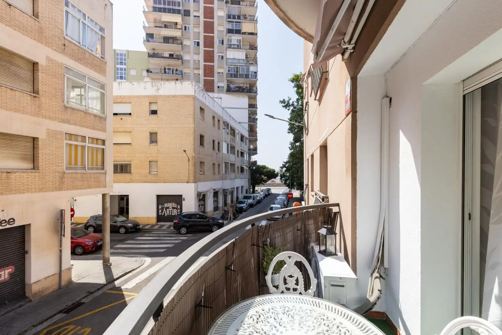 Terrasse von Maisonette zum Verkauf in Mataró mit Klimaanlage, Möbliert und Balkon
