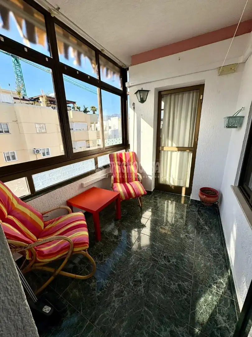 Terraza de Piso de alquiler en Nerja con Aire acondicionado y Balcón