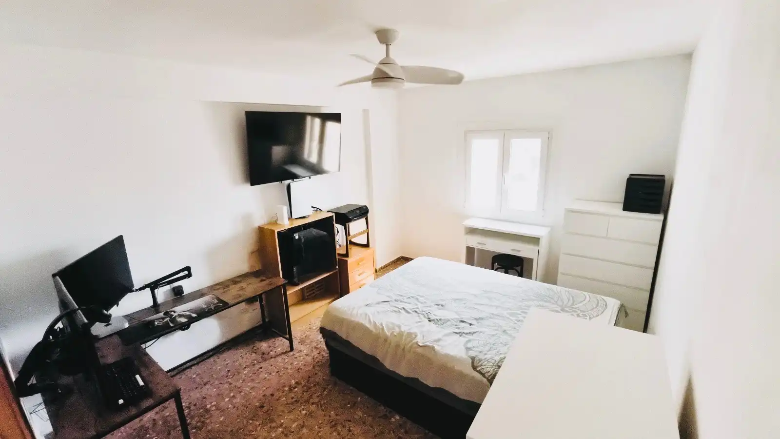 Bedroom of Apartments for sale in Oliva  with Air Conditioner, Heating and Terrace