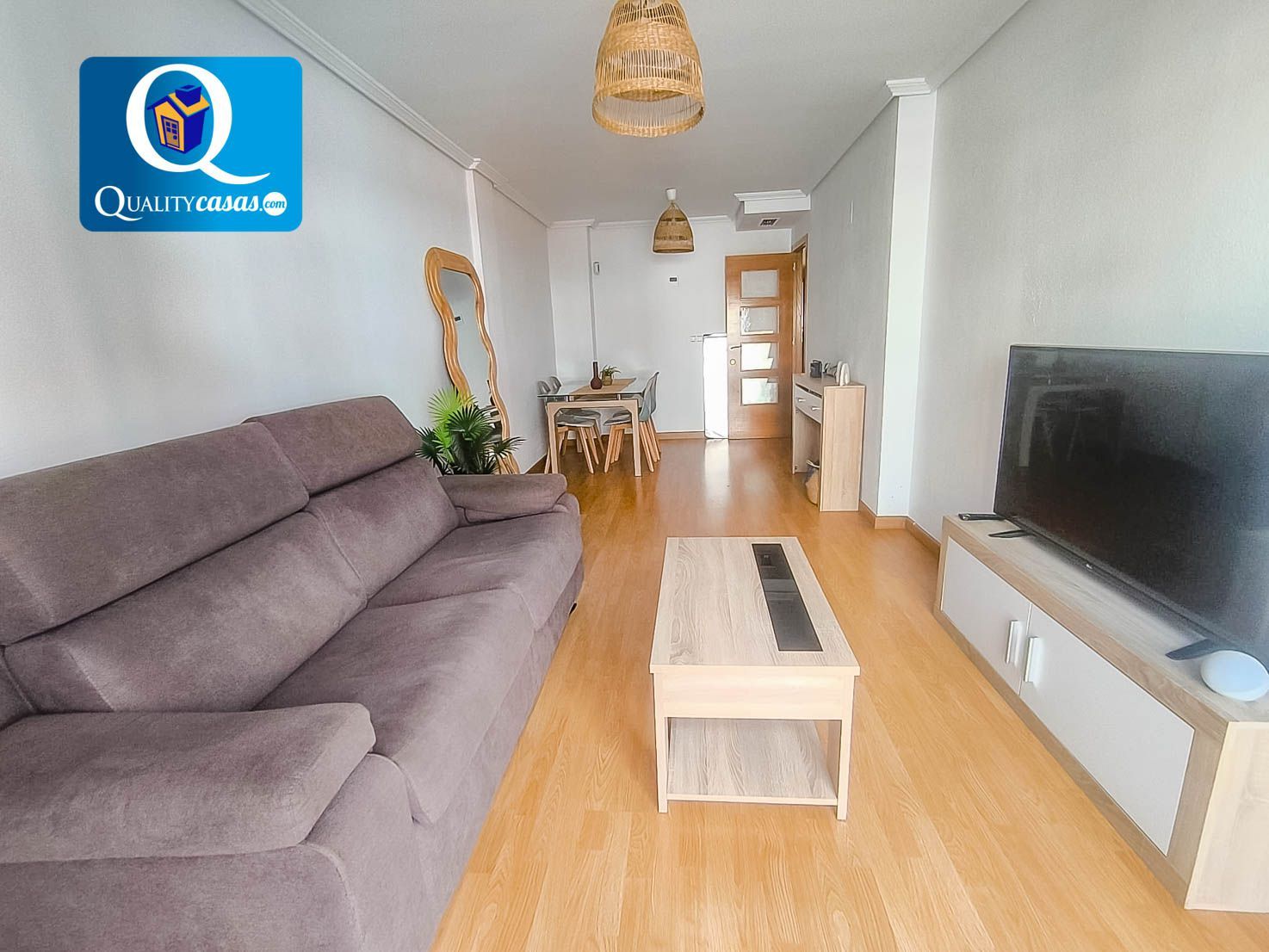 Living room of Flat for sale in Alicante / Alacant  with Air Conditioner, Terrace and Storage room