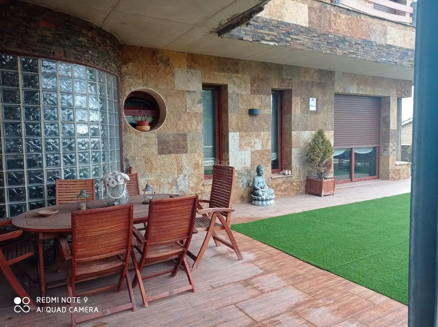Terrassa de Casa o xalet en venda en Viladecavalls amb Aire condicionat, Traster i Piscina
