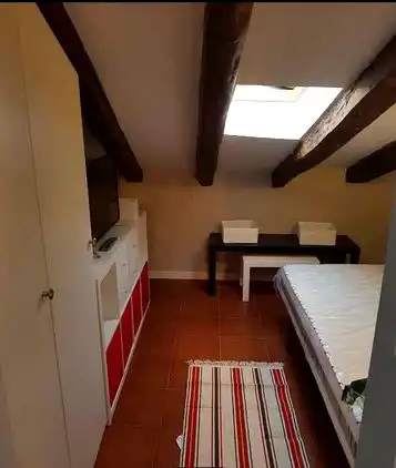 Schlafzimmer von Wohnungen zur Miete in Madrid mit Klimaanlage, Heizung und Möbliert