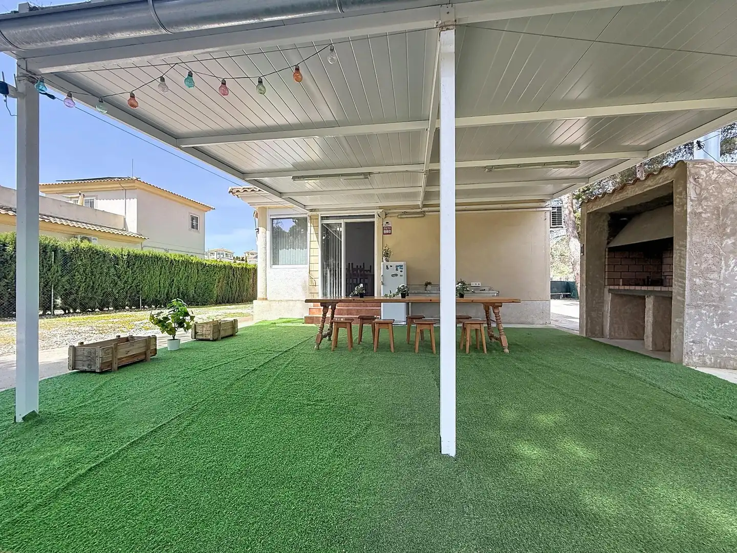 Terrassa de Casa o xalet en venda en Tibi amb Aire condicionat, Calefacció i Jardí privat