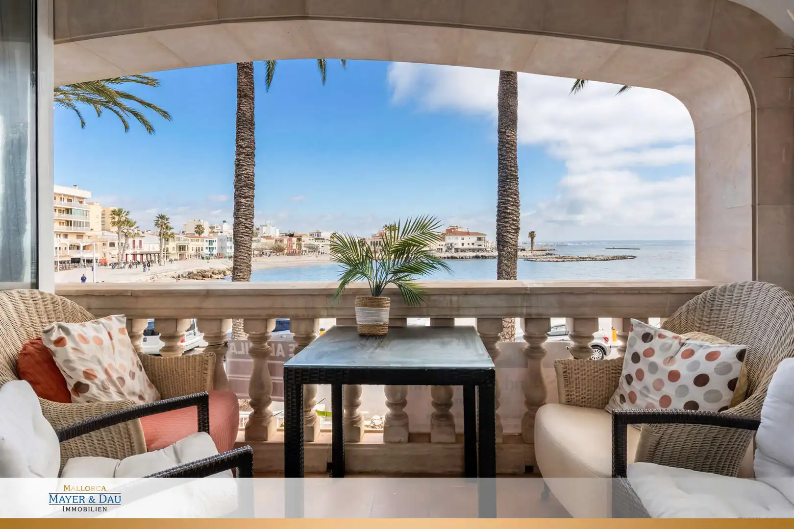 Terraza de Piso en venta en  Palma de Mallorca con Terraza, Amueblado y Balcón