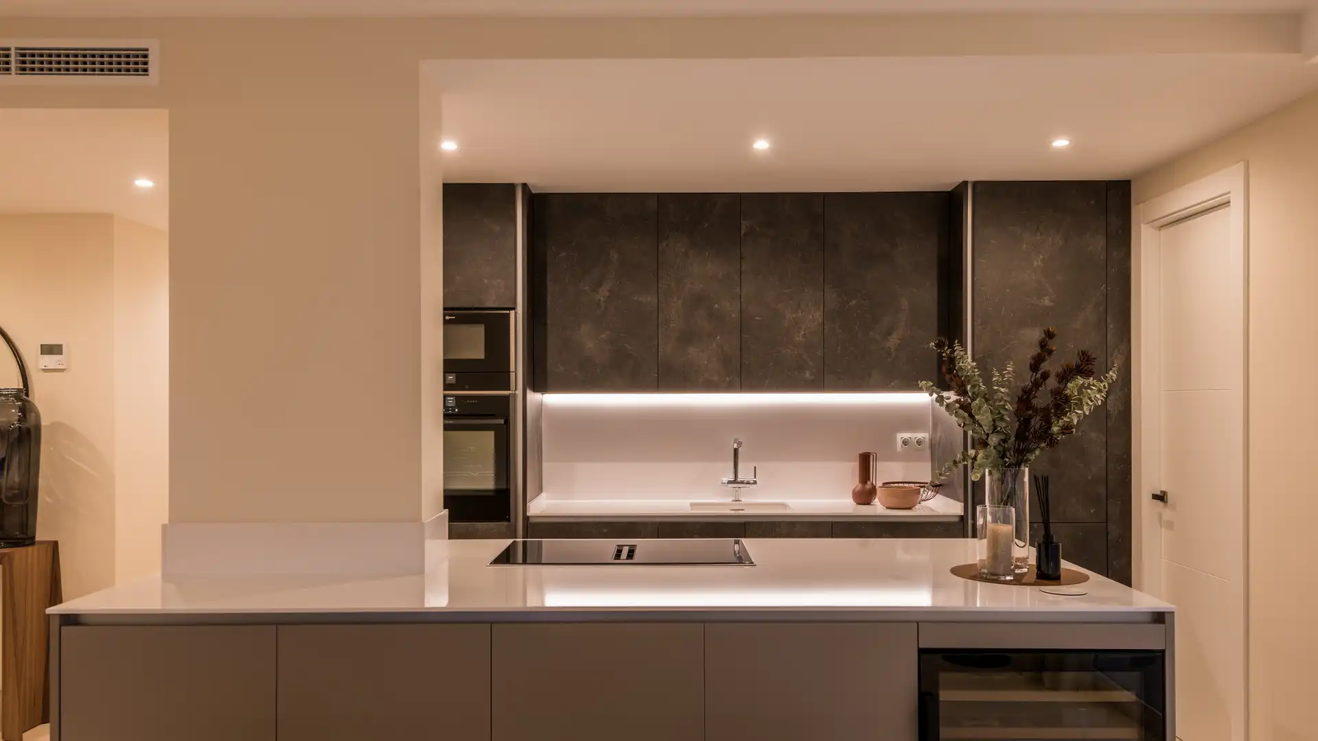 Kitchen of Apartments for sale in Marbella  with Air Conditioner, Heating and Terrace