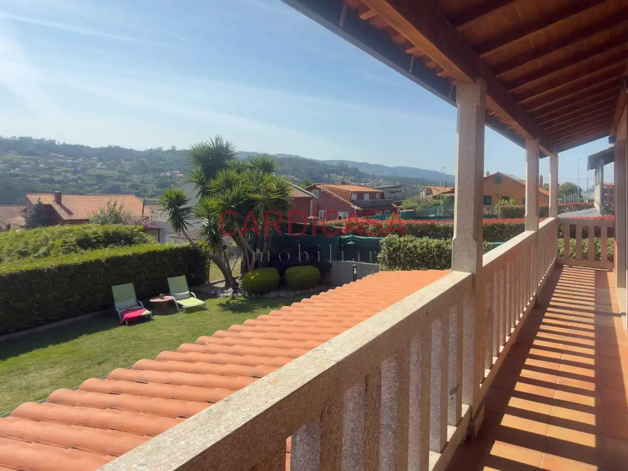 Terrassa de Casa o xalet en venda en Mos amb Calefacció, Jardí privat i Terrassa