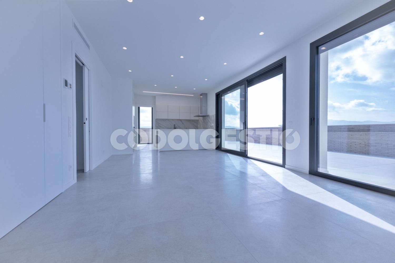 Sala d'estar de Pis en venda en Vic amb Terrassa