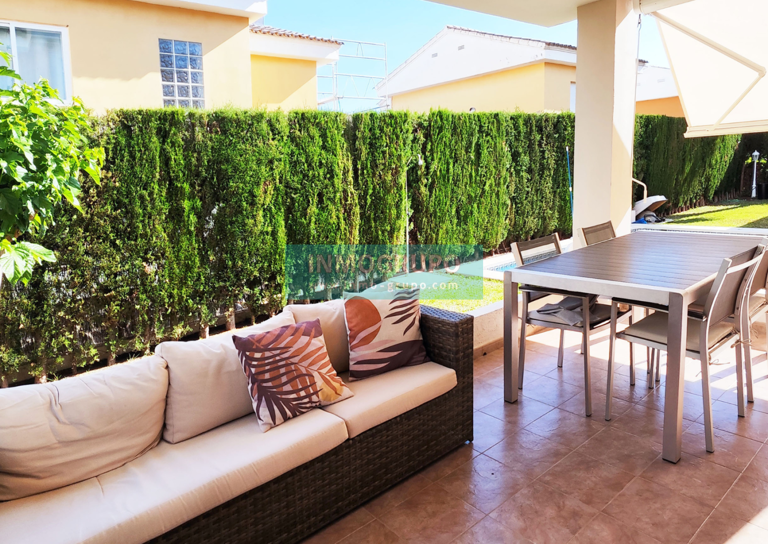 Terrace of Flat for sale in Benicasim / Benicàssim  with Heating and Private garden