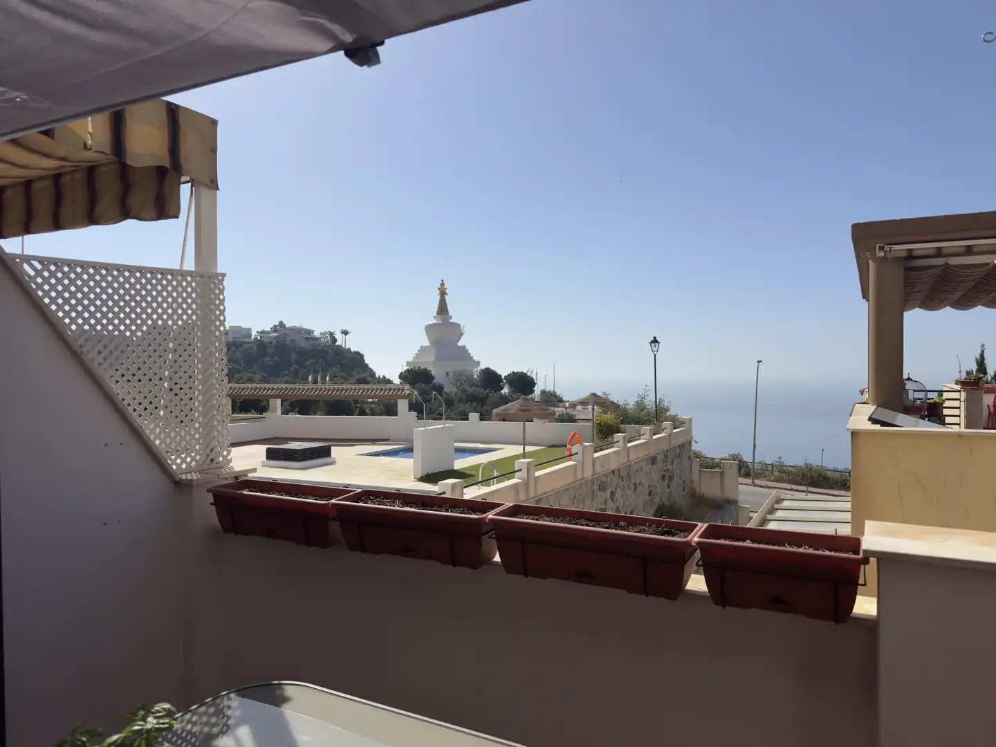 Terrace of Apartments for rent in Benalmádena  with Air Conditioner, Terrace and Storage room