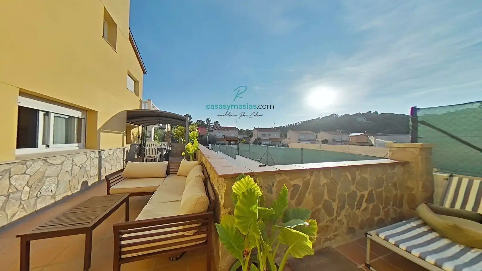 Terraza de Casa o chalet en venta en Cunit con Aire acondicionado, Calefacción y Piscina