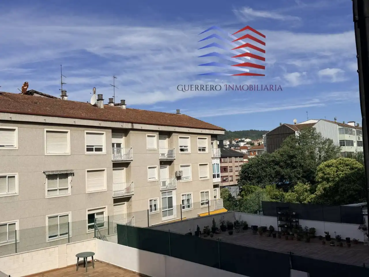 Exterior view of Flat for rent in Ourense Capital   with Heating, Storage room and Furnished