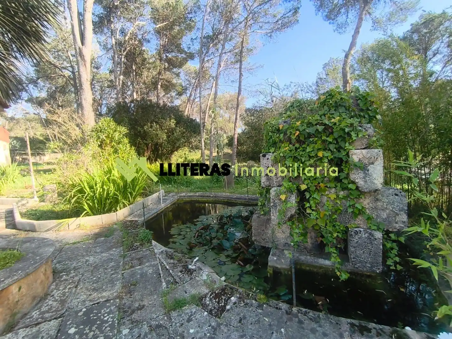 Jardín de Finca rústica en venta en Algaida con Aire acondicionado, Terraza y Trastero