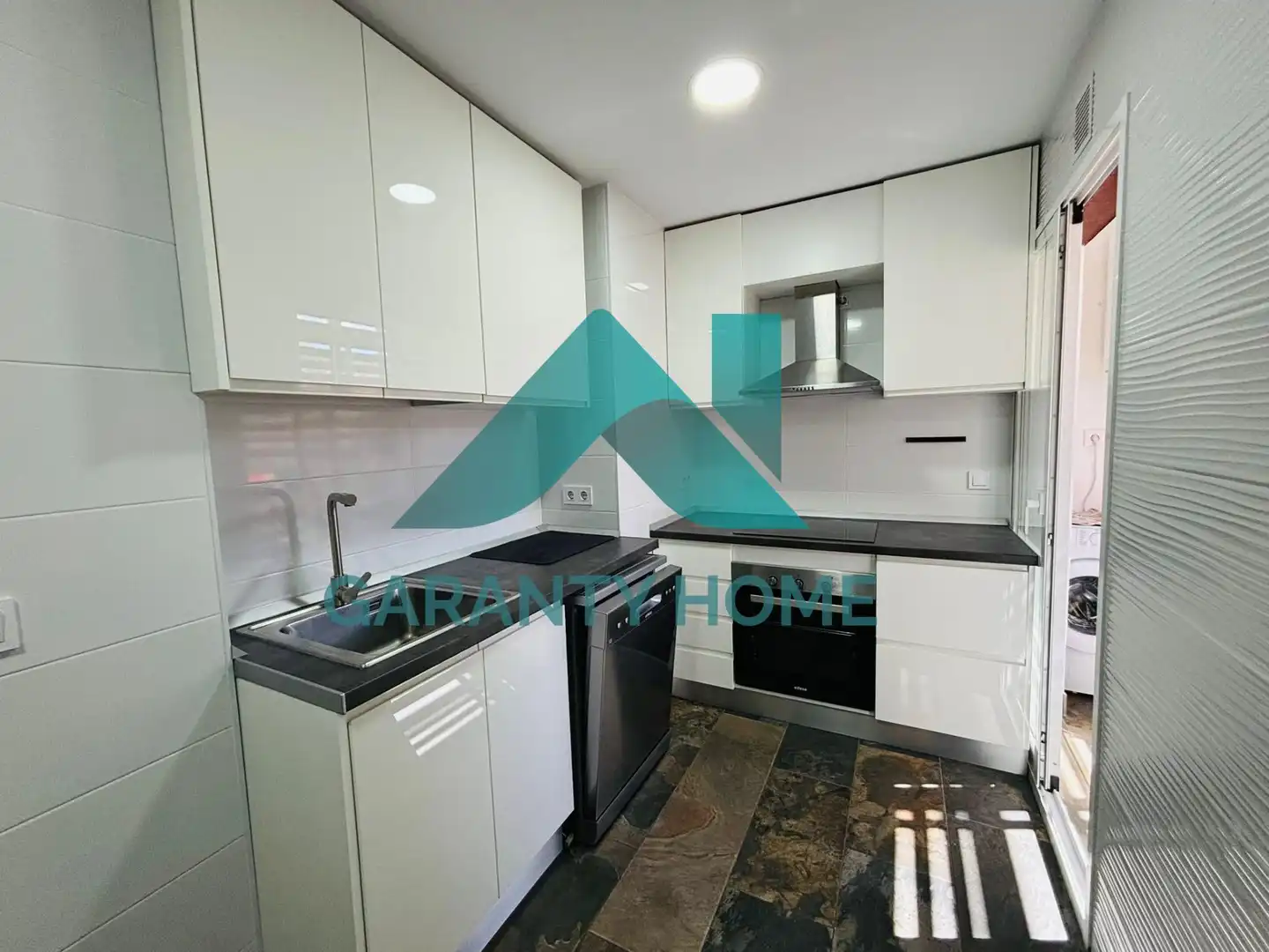 Kitchen of Flat for rent in Cáceres  with Air Conditioner and Furnished