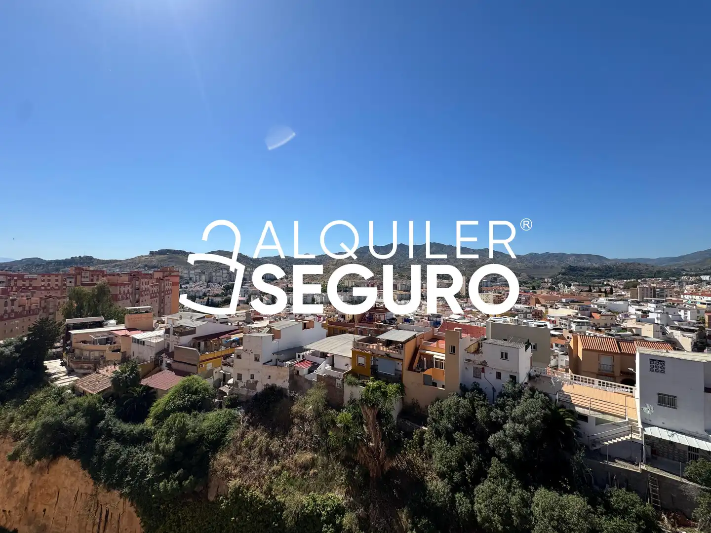 Exterior view of Flat for rent in Málaga  with Heating, Terrace and Furnished
