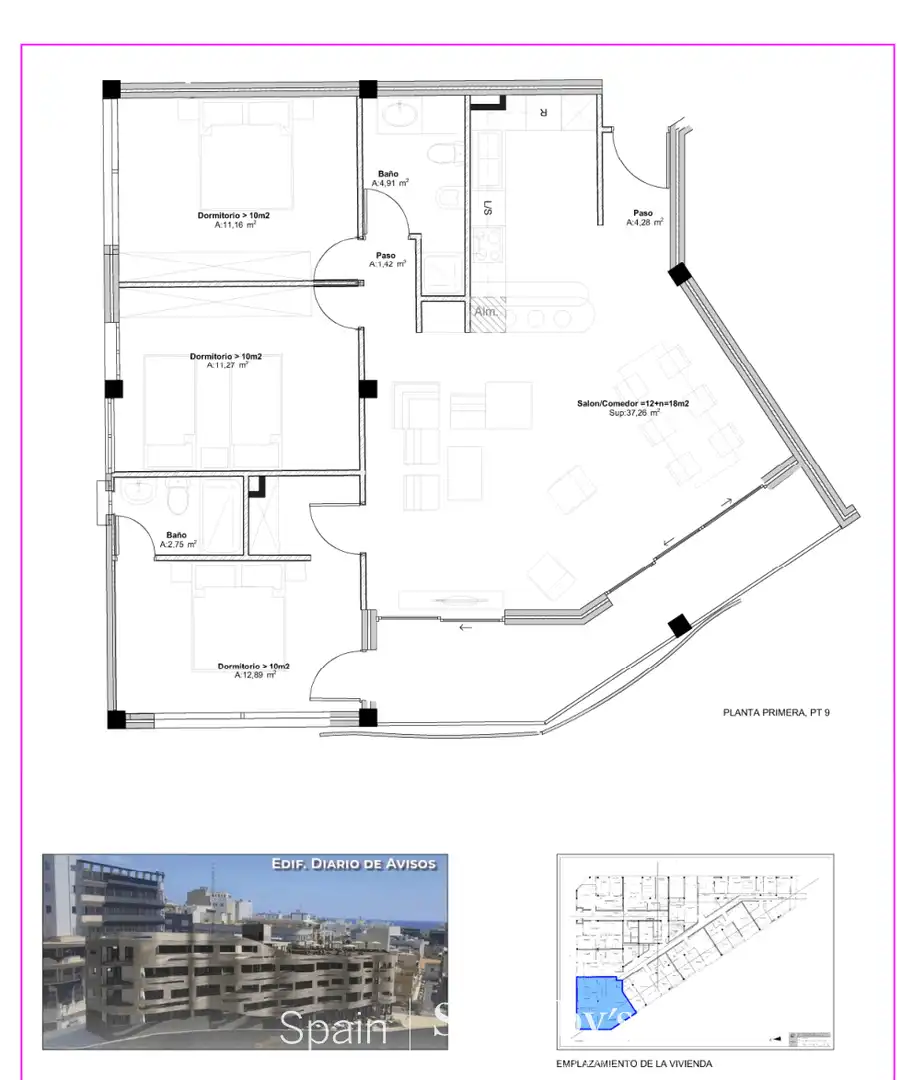 Apartament amb piscina en venda a Calle Salamanca, imagen 31