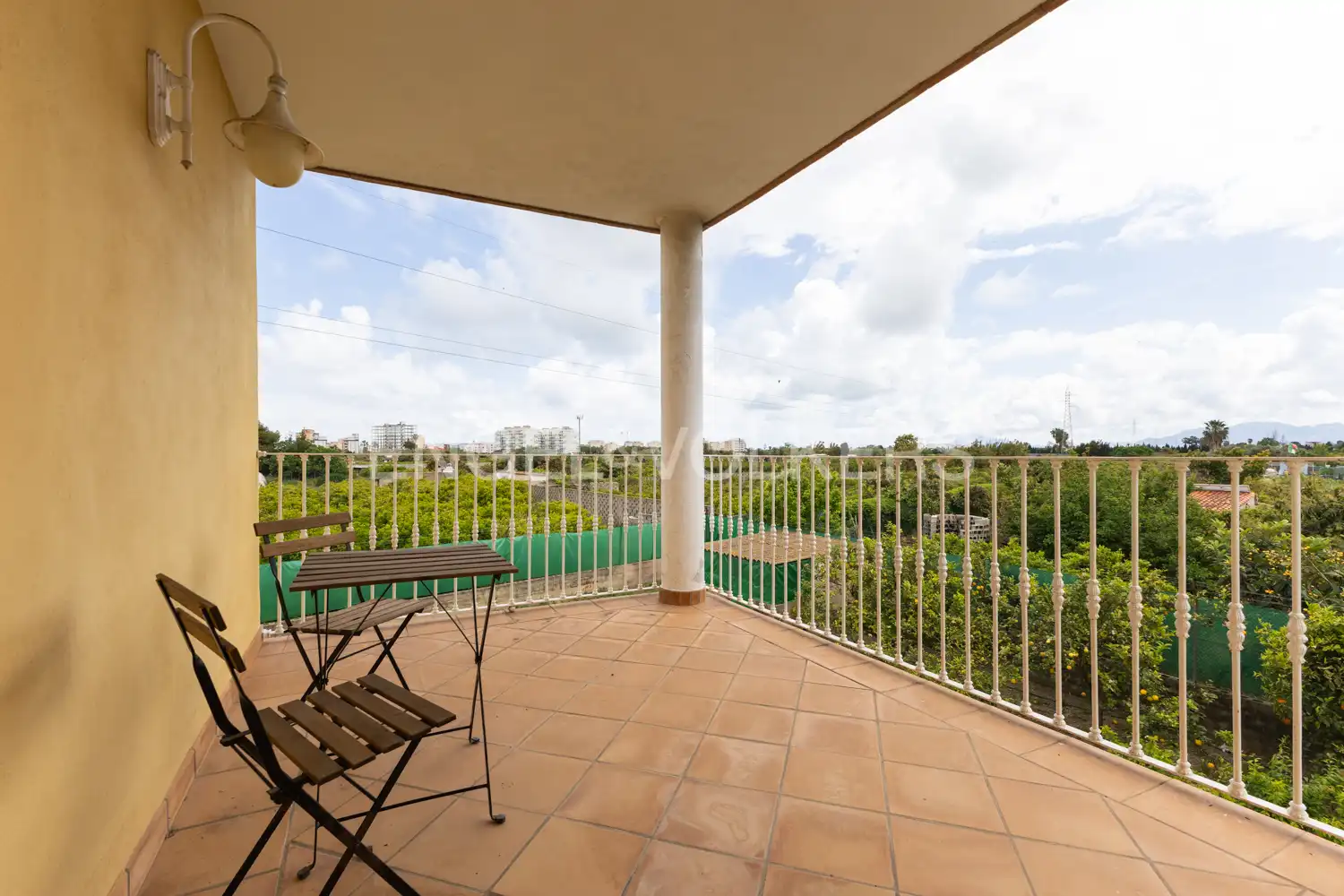 Terraza de Finca rústica en venta en Piles con Aire acondicionado, Calefacción y Jardín privado
