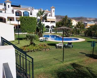Jardí de Dúplex de lloguer en Benalmádena amb Terrassa, Moblat i Rentadora