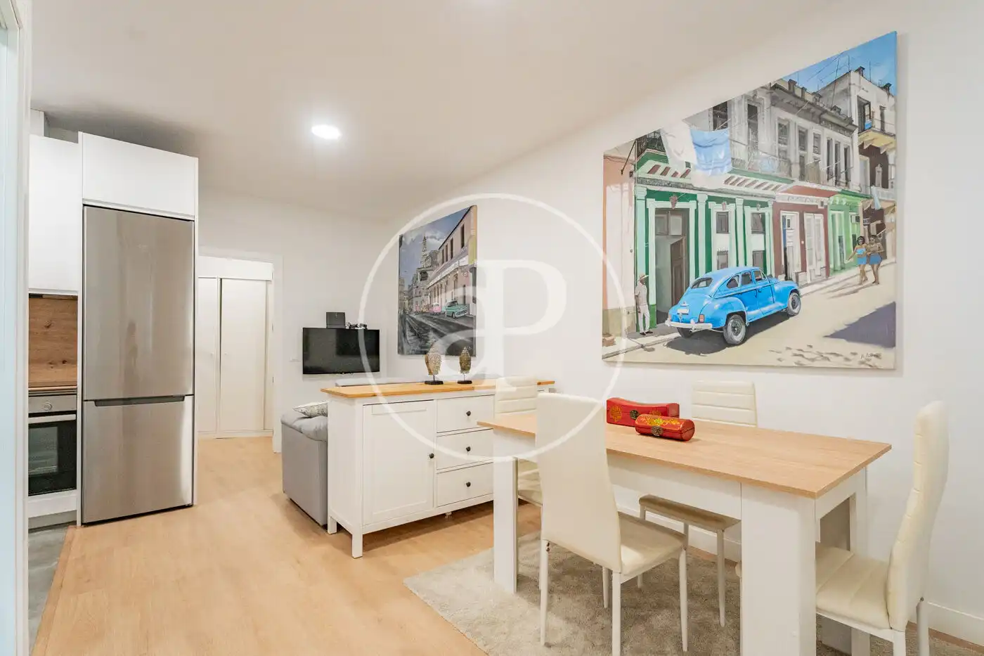 Exterior view of Flat for sale in Madrid  with Air Conditioner, Heating and Furnished