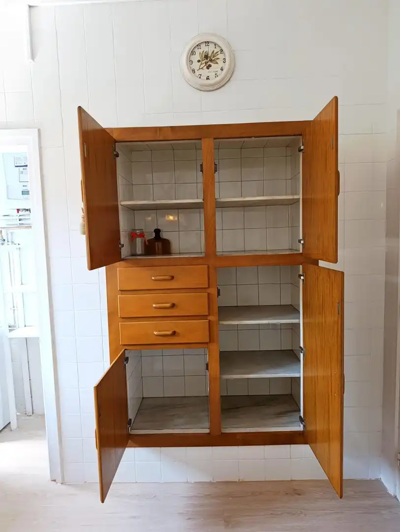 Kitchen of Flat for sale in Langreo  with Heating, Storage room and Furnished