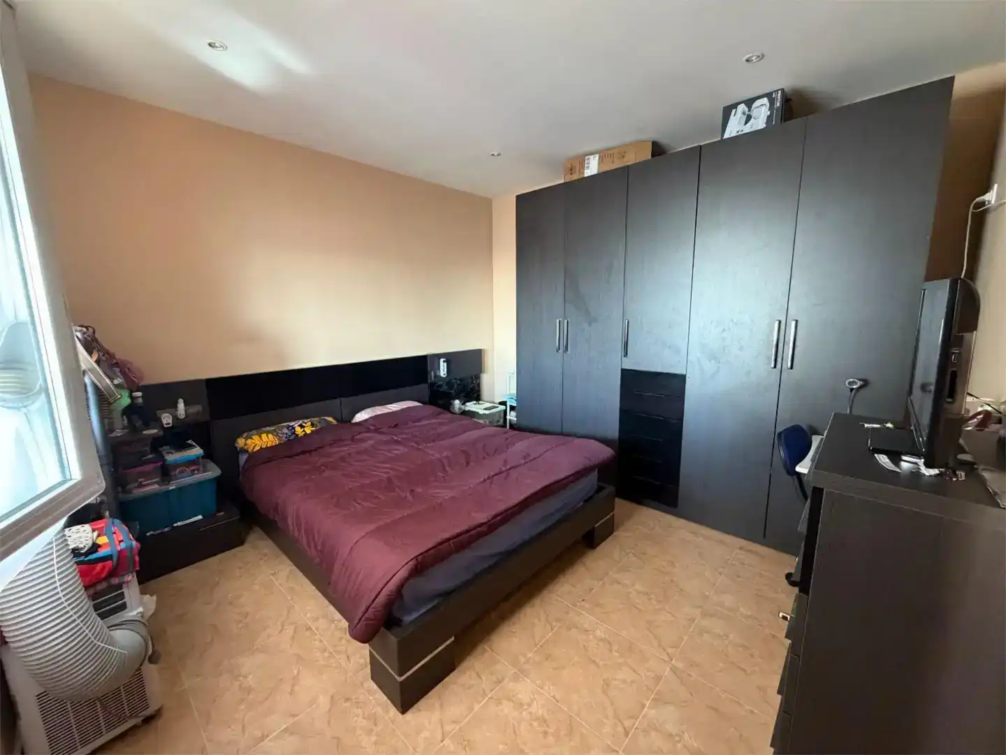 Dormitori de Casa o xalet en venda en Santa Amalia amb Aire condicionat i Balcó