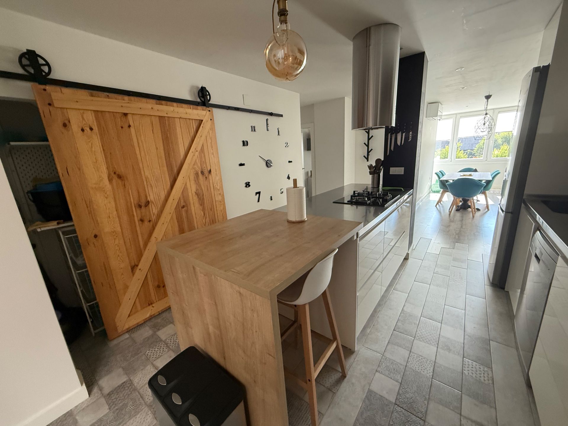 Kitchen of Flat to rent in  Jaén Capital  with Air Conditioner, Heating and Furnished