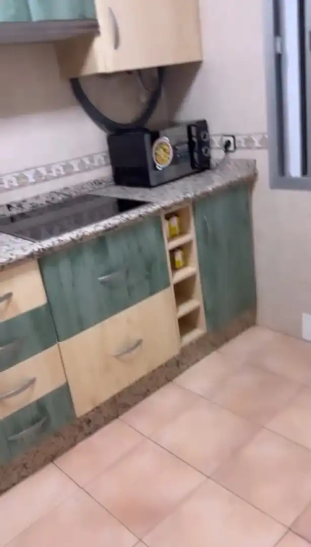 Kitchen of Flat for sale in Dos Hermanas  with Terrace and Furnished