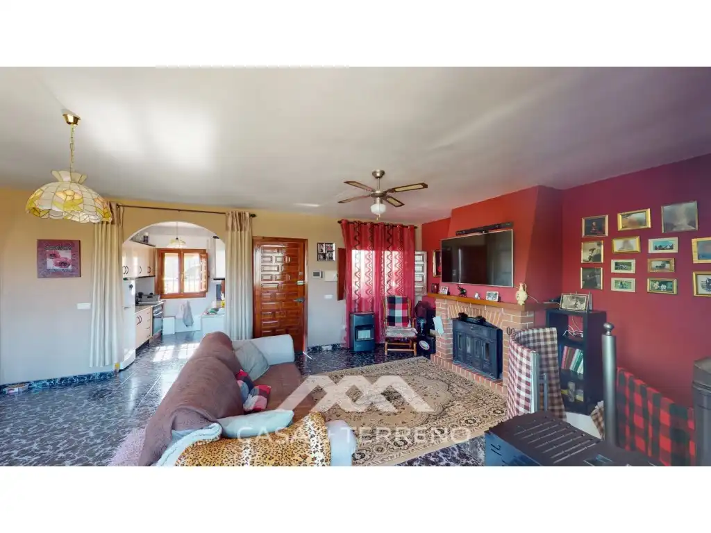Living room of Houses for sale in Sayalonga  with Terrace, Furnished and Internet