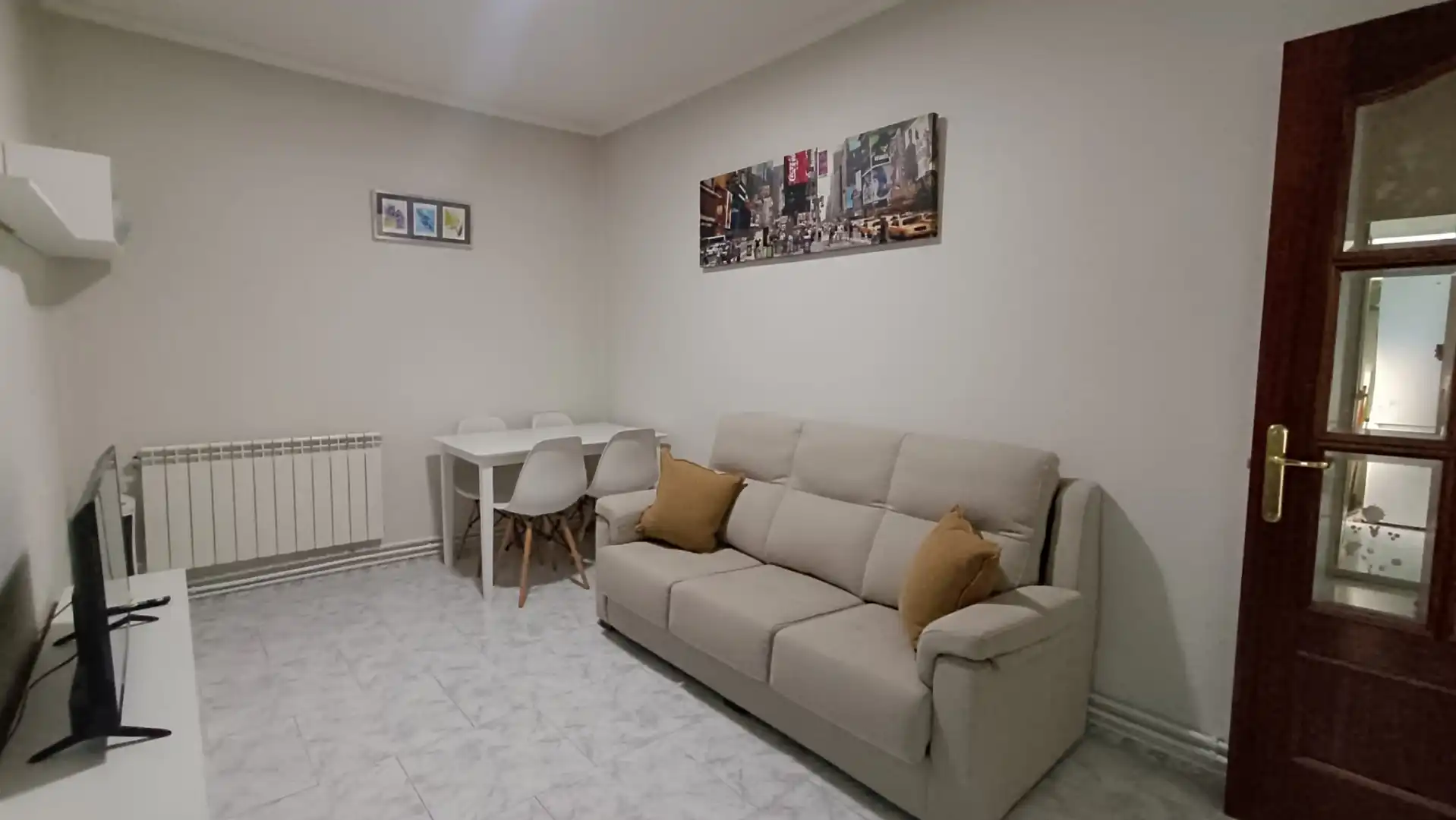 Wohnzimmer von Wohnung zur Miete in Salamanca mit Heizung, Möbliert und Waschmaschine
