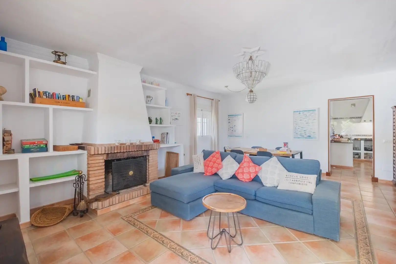 Living room of Country homes for sale in Barbate  with Private garden, Terrace and Storage room