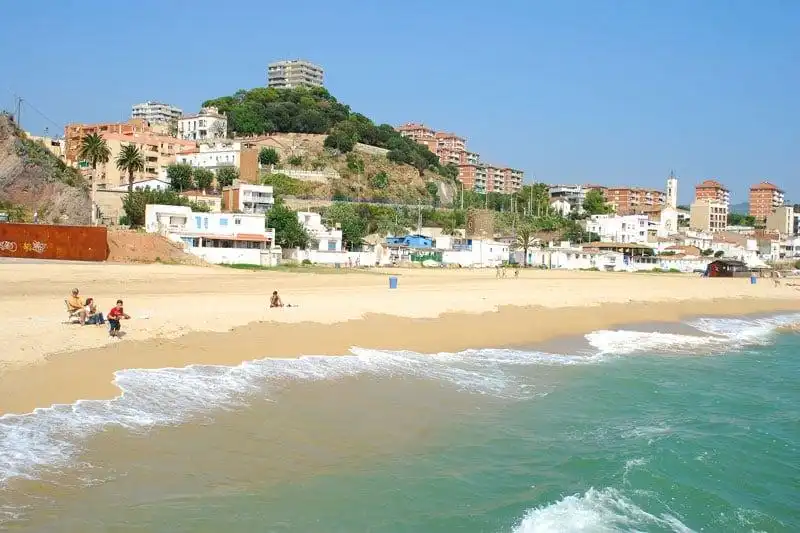Exterior view of Flat for sale in Montgat  with Air Conditioner, Heating and Parquet flooring