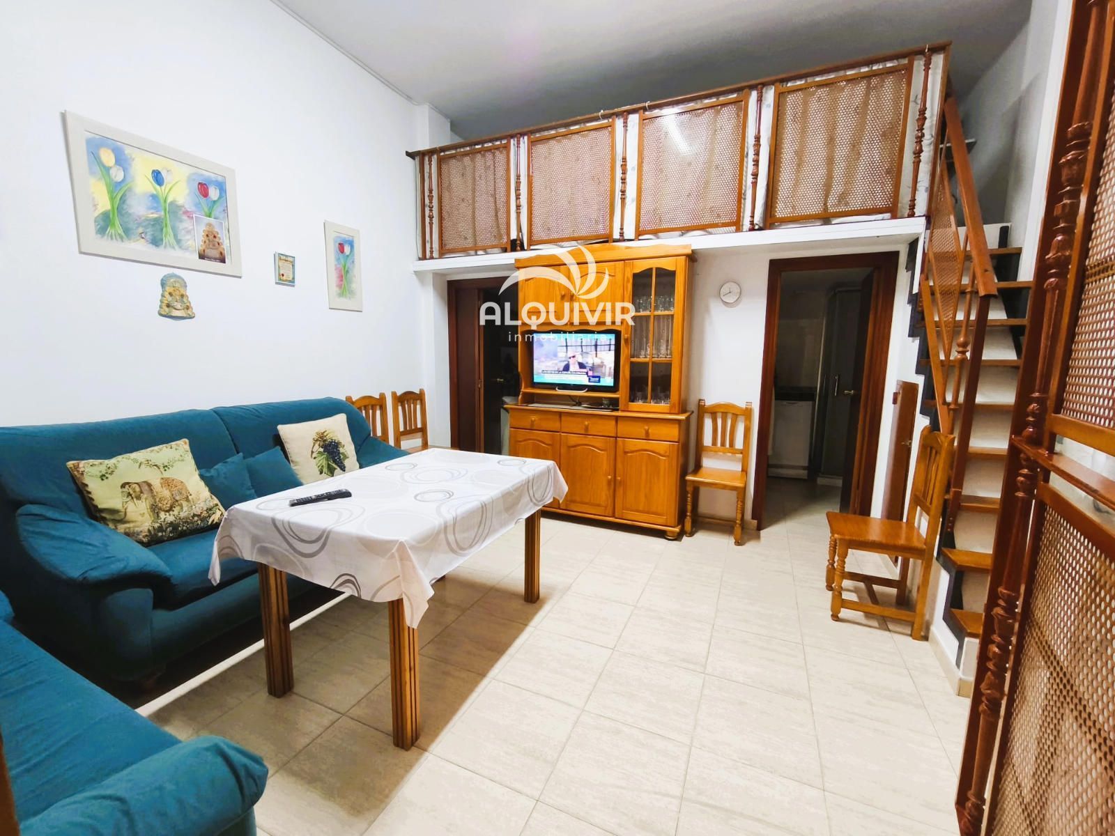 Sala de estar de Piso en venta en Almonte con Aire acondicionado y Amueblado