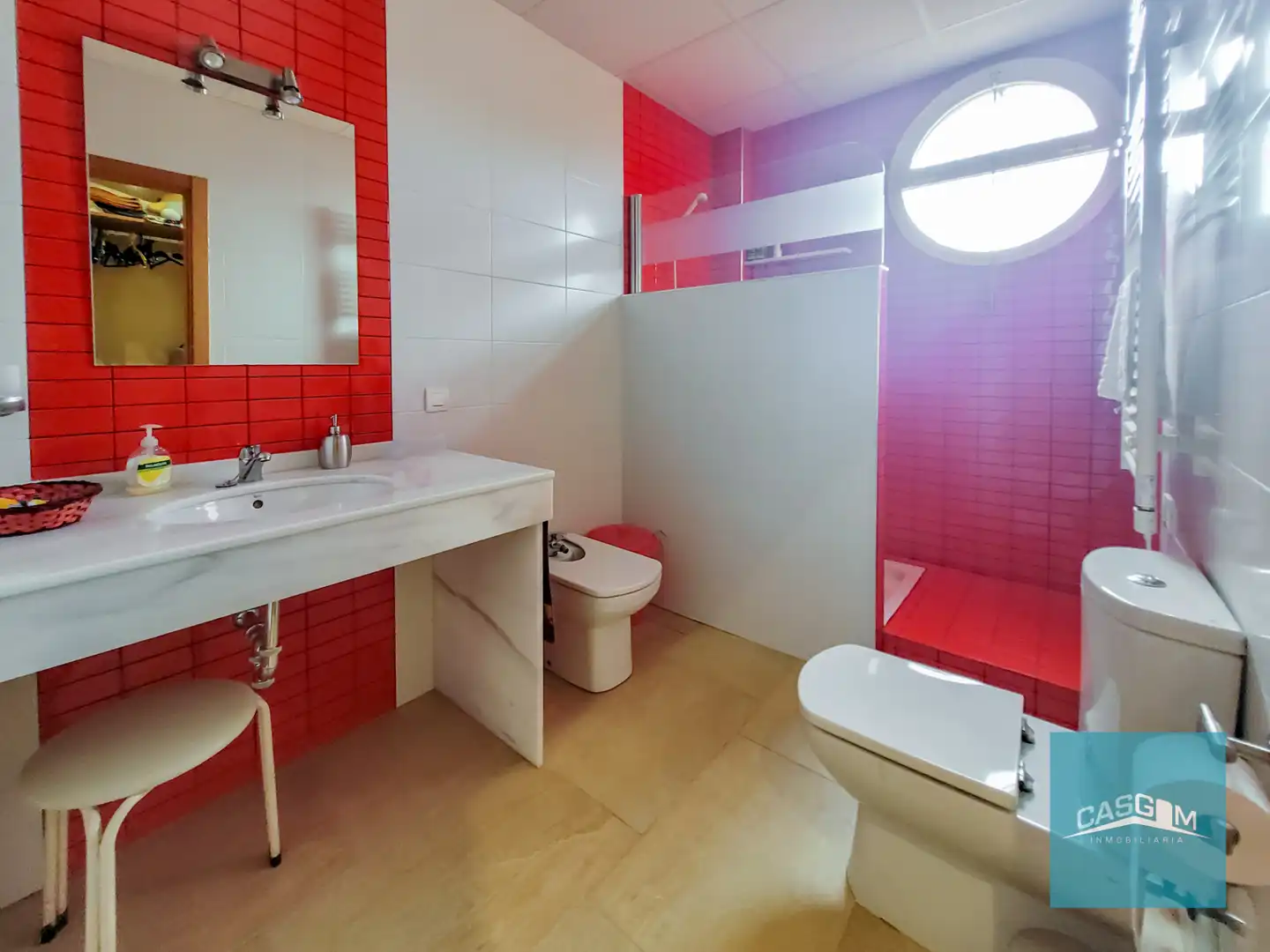 Bathroom of Houses for sale in Aljaraque  with Air Conditioner, Heating and Private garden