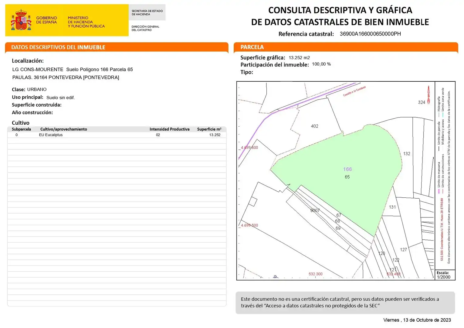 Terreny residencial en venda a Lugar CONS-MOURENTE 21, imagen 9