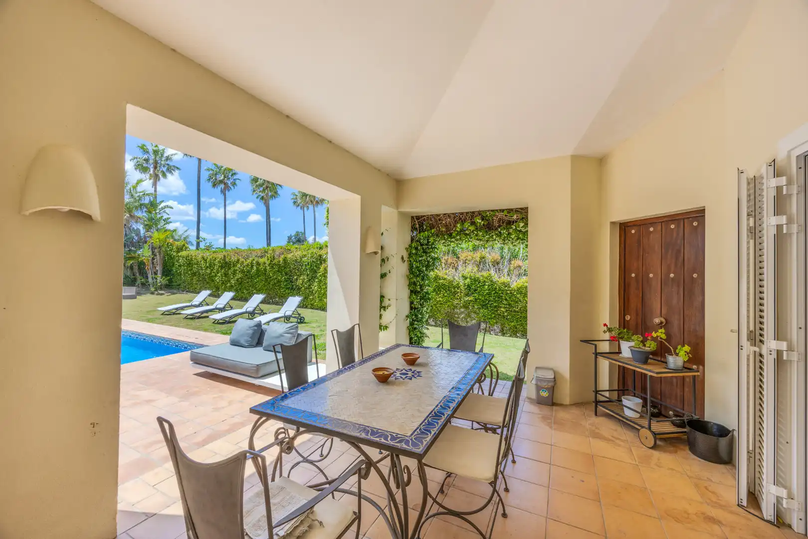 Terraza de Casa o chalet en venta en Sotogrande con Aire acondicionado, Jardín privado y Terraza