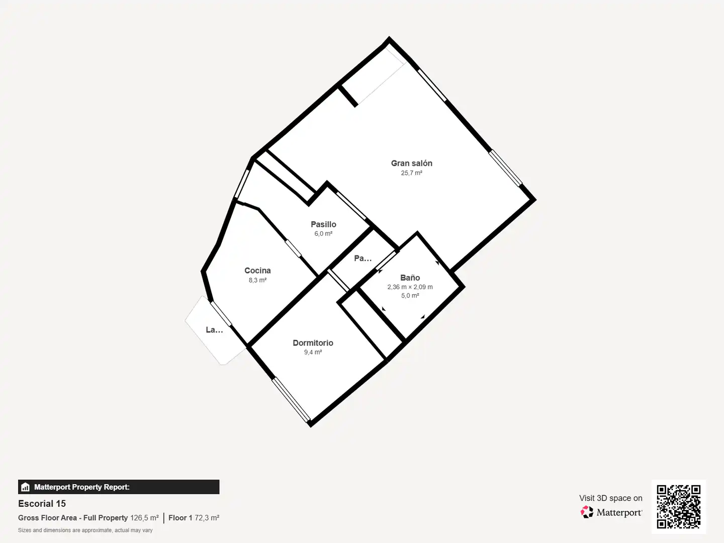 Flat for sale in Brunete  with Air Conditioner, Heating and Private garden